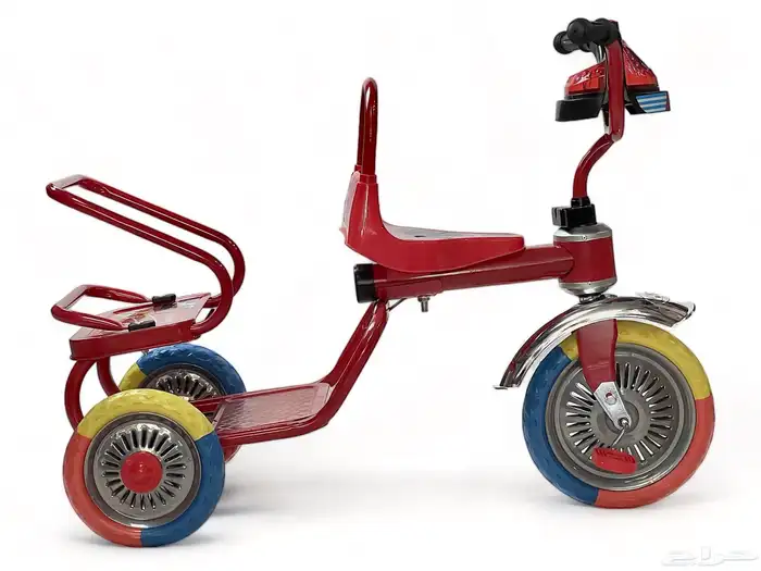 دراجة أطفال مقعد ومقعدين حديد ذات 3 كفرات (سيكل 3 كفرات) 29