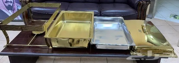 سخان مستطيل ذهبى مقاس 53 33سم 10 لتر 5