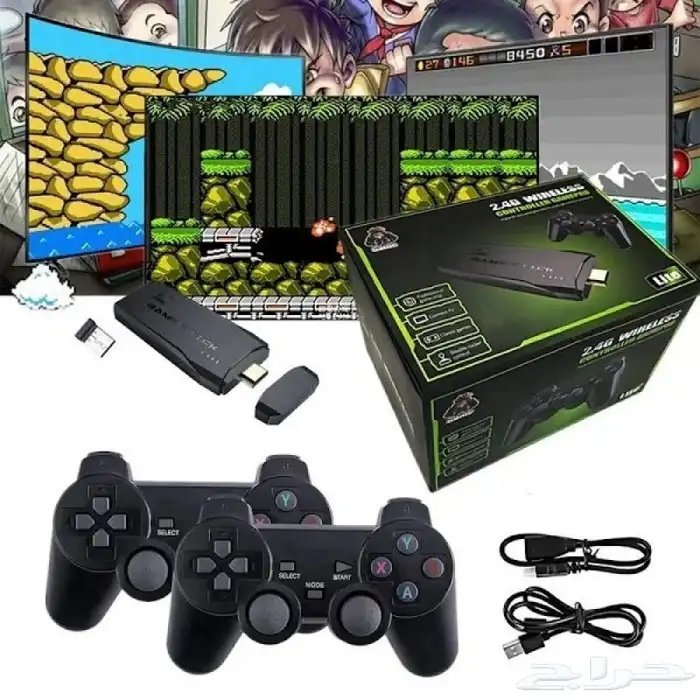 للبيع جهاز العاب الطيبين يحتوي ع العاب سوني 1مع 1000 لعبه 2