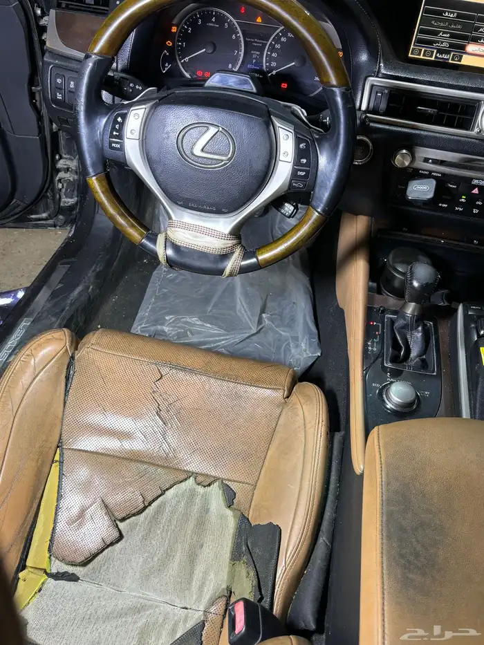 تنجيد مقاعد لكزس 13