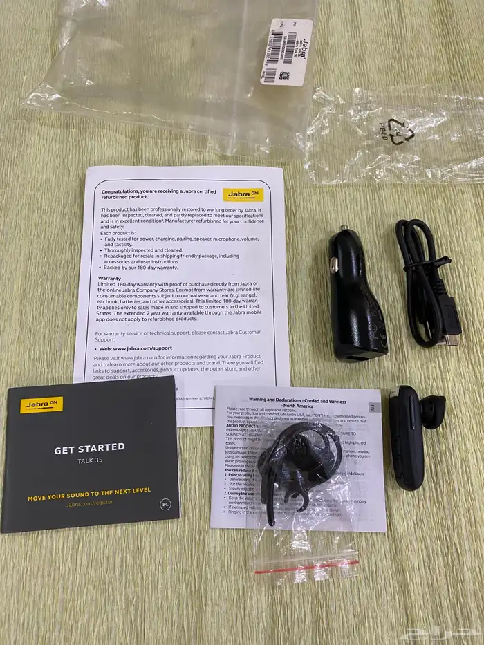 سماعة أذن - Jabra Talk 35 جديدة 0