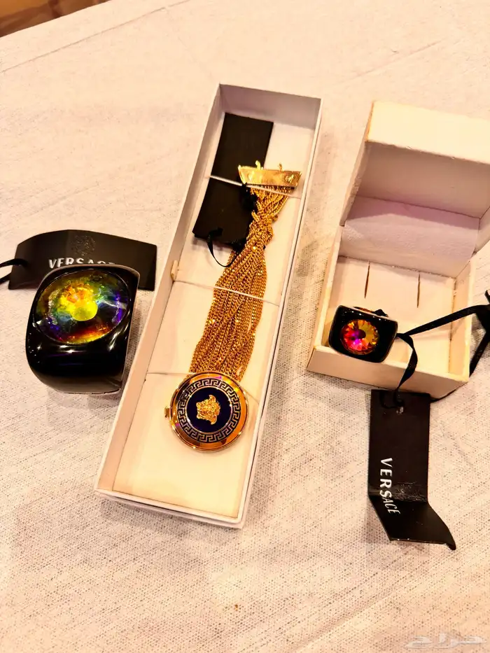 فرزاتشي VERSACE نظارات خواتم أساور سلاسل 11