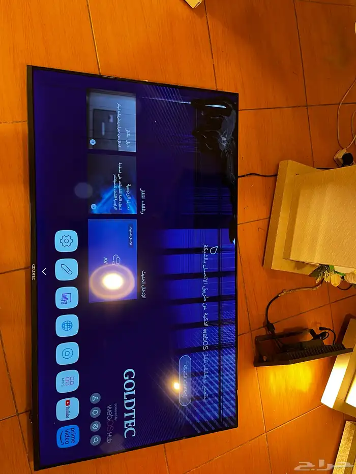 شاشة GOLDTE مكسورة للبيع 1