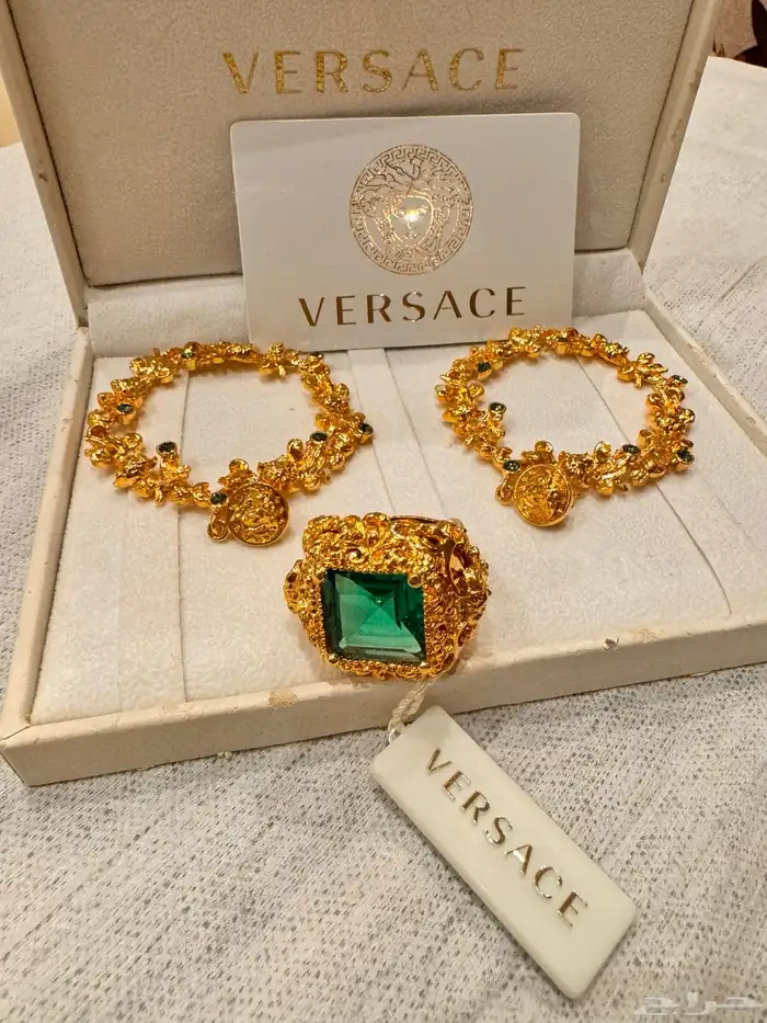 فرزاتشي VERSACE نظارات خواتم أساور سلاسل 27