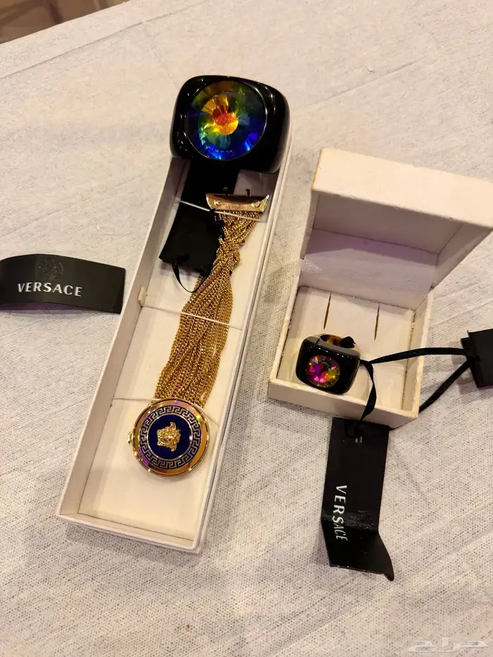 فرزاتشي VERSACE نظارات خواتم أساور سلاسل 10