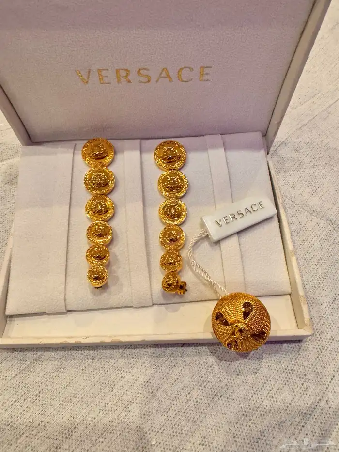 فرزاتشي VERSACE نظارات خواتم أساور سلاسل 14
