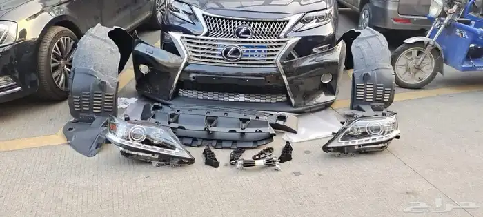 رفارف لكزس وابواب وصدامات وقطع بدي وشمعات واجهزة الزنن 8