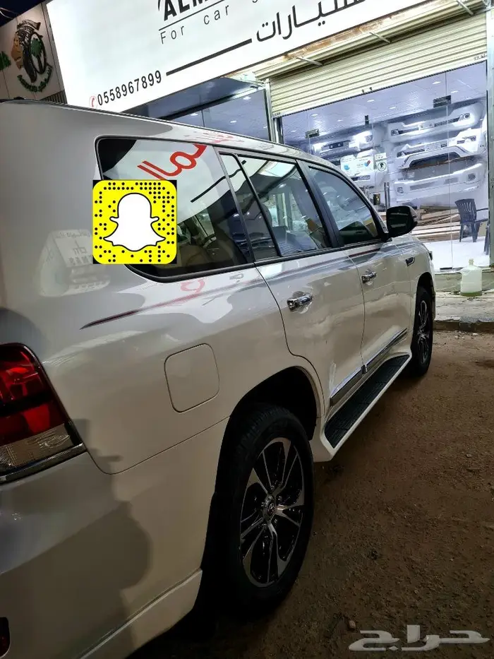 تخشييب طاره لاندكروزر 2016 - 2021 - صدامات- لحيه 41