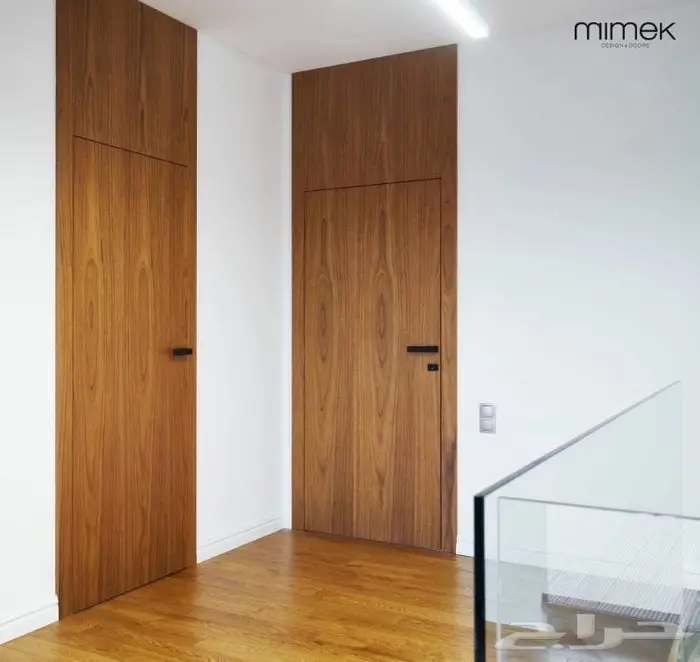 ابواب خشب وديكورات خشبية 2