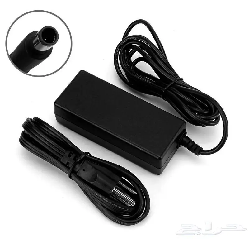 شاحن لابتوب اتش بي بقوة 65 واط أصلي -HP Charger Orginal 3