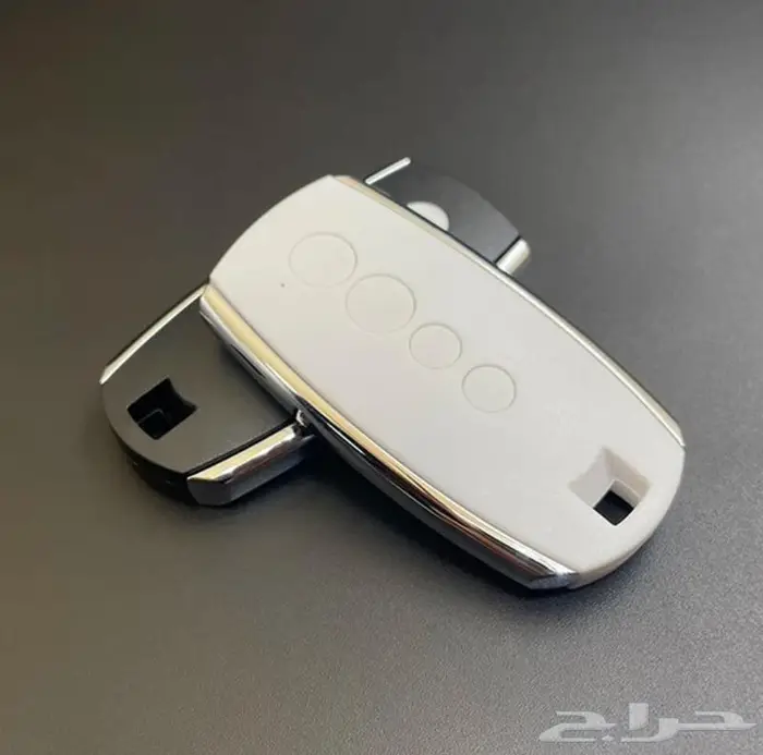 ريموت باب كراج قراش أذرعة king gates remote أسود و أبيض 2