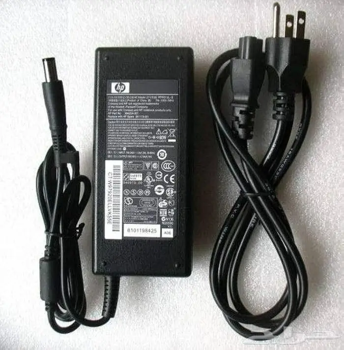 شاحن لابتوب اتش بي بقوة 65 واط أصلي -HP Charger Orginal 0