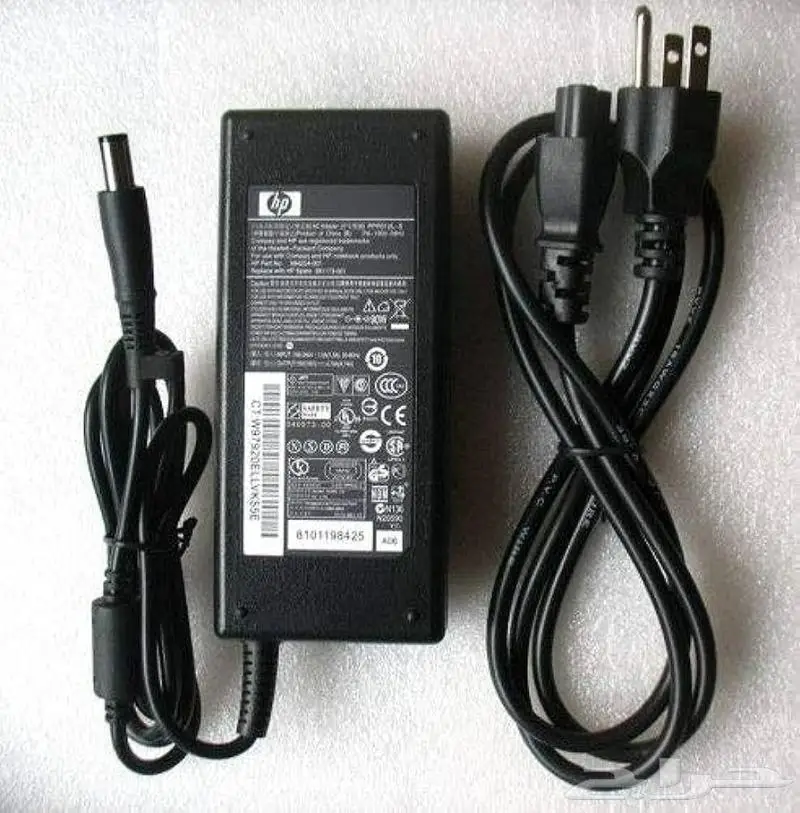 شاحن لابتوب اتش بي بقوة 65 واط أصلي -HP Charger Orginal 0