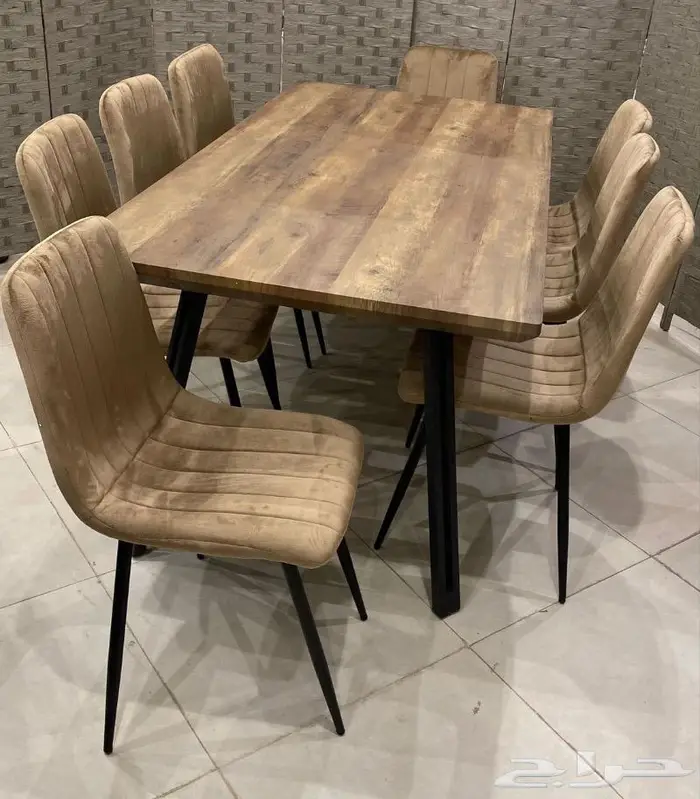 طاولات_طعام مودرن بجميع اشكالها جديدة بالكرتون 6