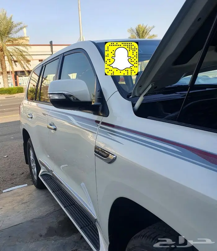 تخشييب طاره لاندكروزر 2016 - 2021 - صدامات- لحيه 30