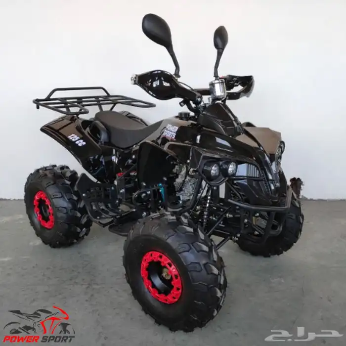 دباب 4 كفرات مقاس 125cc لون اسود كفر جبلي 1