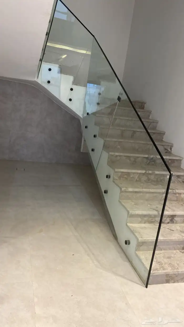 زجاج دربزين امريكي وزجاج بلكونات 5