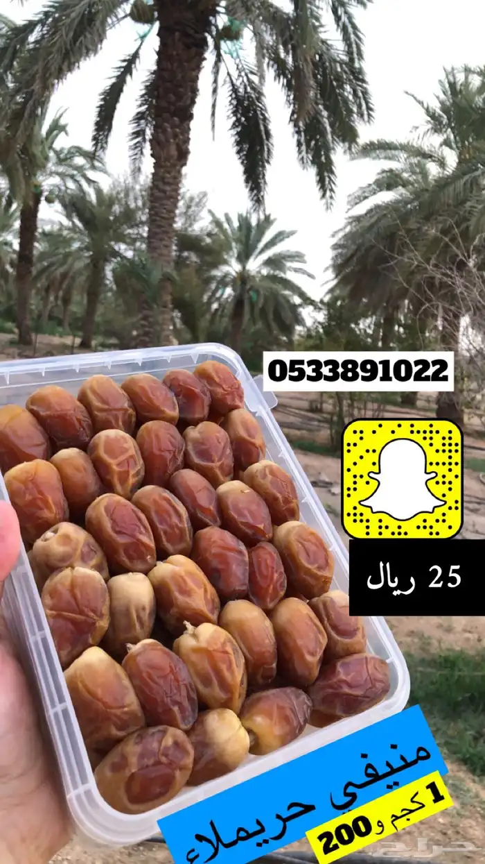 كل انواع التمور( خراف - كنيز - رطب -فله ) و الطحينة والدبس 28