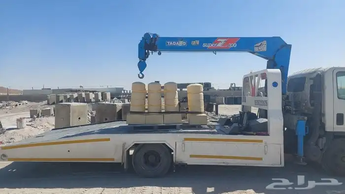 سطحه ونش كرين لنقل السيارات والغرف والمكاين والمولدات الكهرب 2