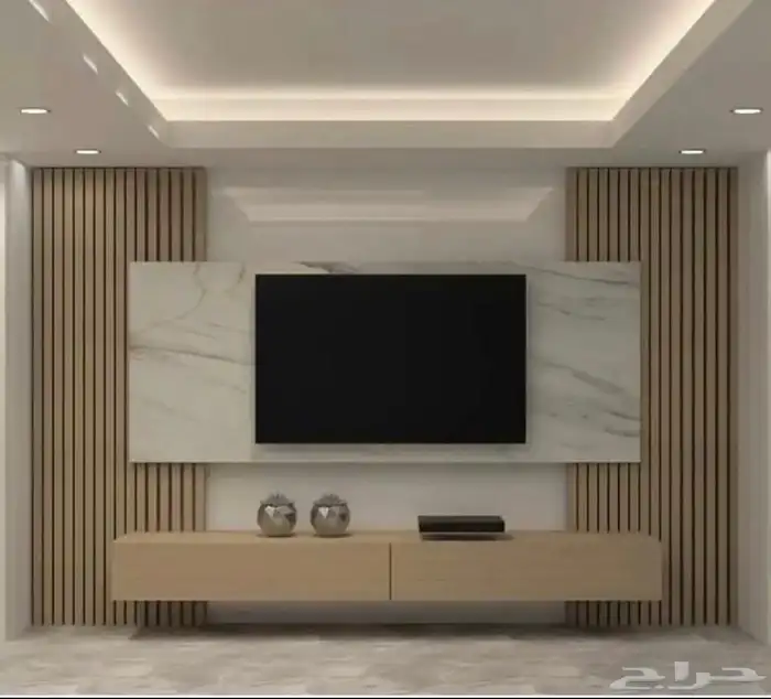 ديكورات فوم وخشب 80