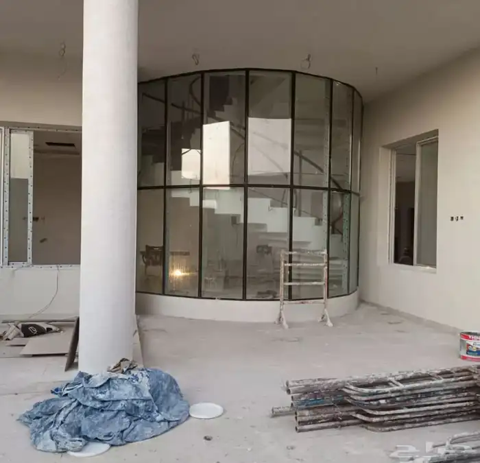 زجاج دربزين امريكي وزجاج بلكونات 14