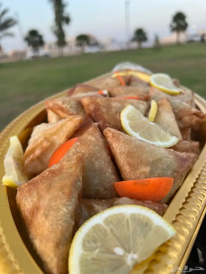سمبوسه دجاج خضار جبن لحم 2