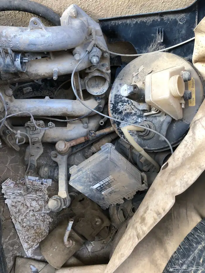 مكينه مرسيدس موديل 87 مخبطه  دفرنس  علبة دركسون فوق وتحت 9