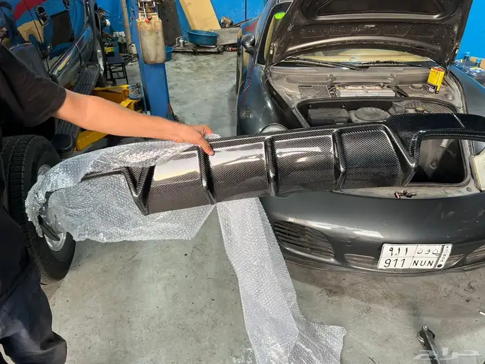 دفيوزر مرسيدس E63 فل كاربون فايبر اصلي 3