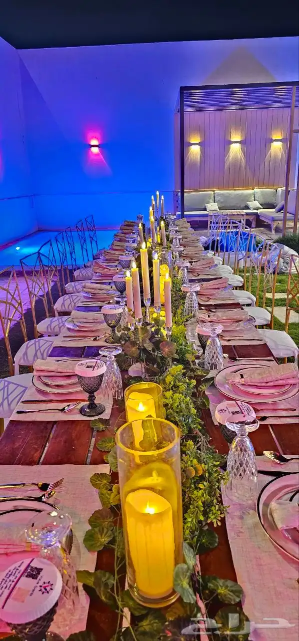 حفلات وتنسيق طاولات الطعام لجميع المناسبات _تنسيقات فخمهvip 35
