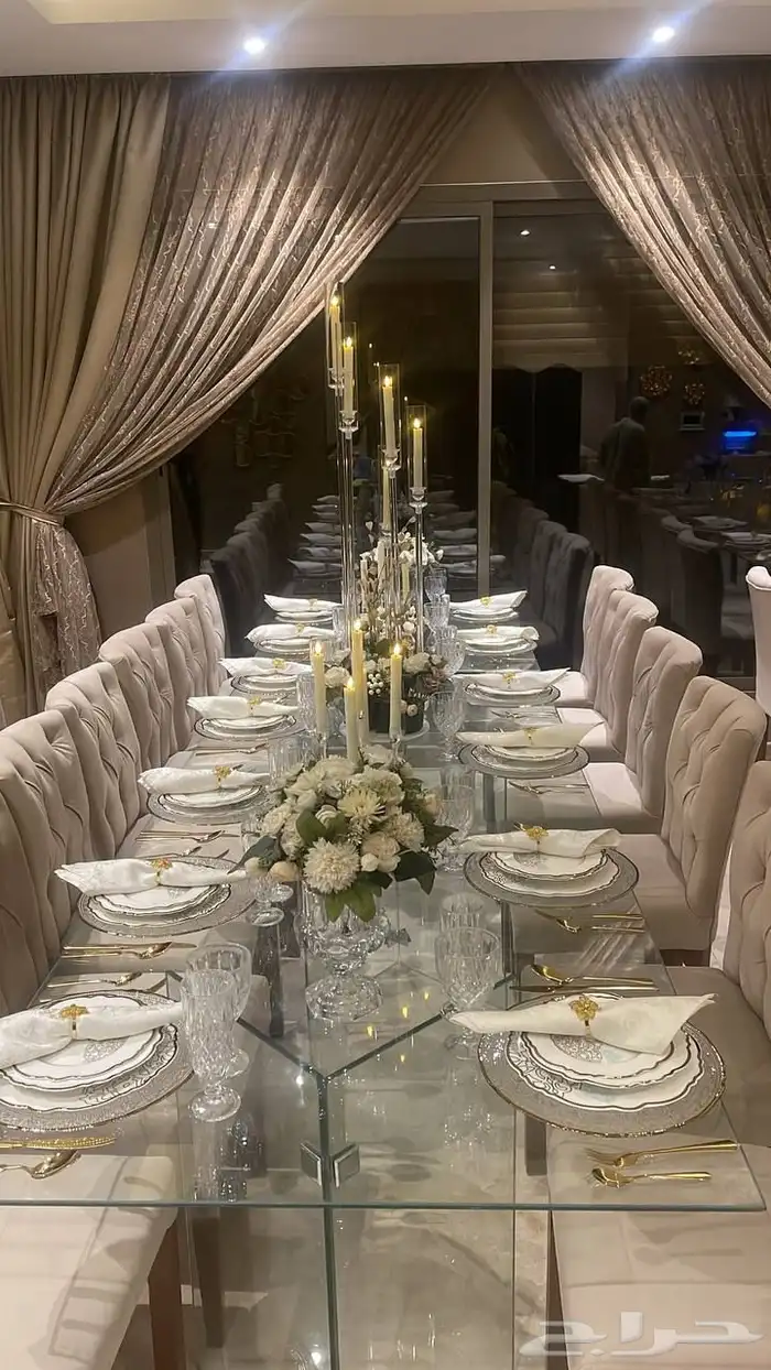 حفلات وتنسيق طاولات الطعام لجميع المناسبات _تنسيقات فخمهvip 31