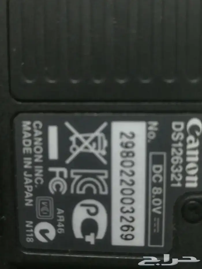 كاميرا كانون 5dmark3 شبه جديدة مع بتريجريب 5