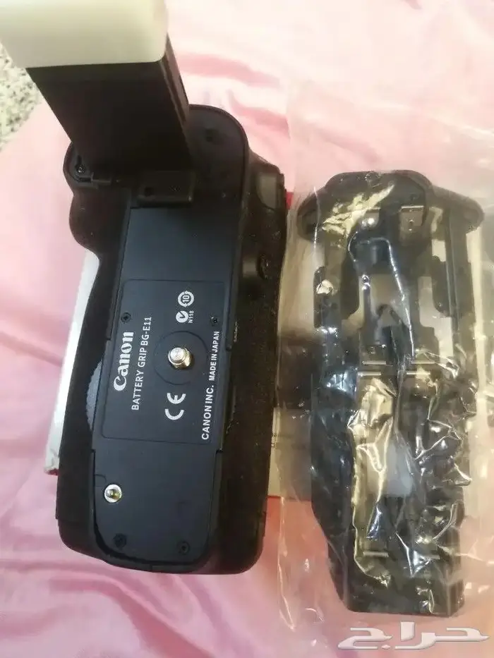 كاميرا كانون 5dmark3 شبه جديدة مع بتريجريب 10
