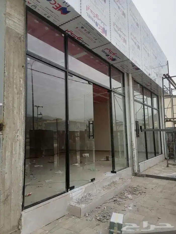 زجاج دربزين امريكي وزجاج بلكونات 1