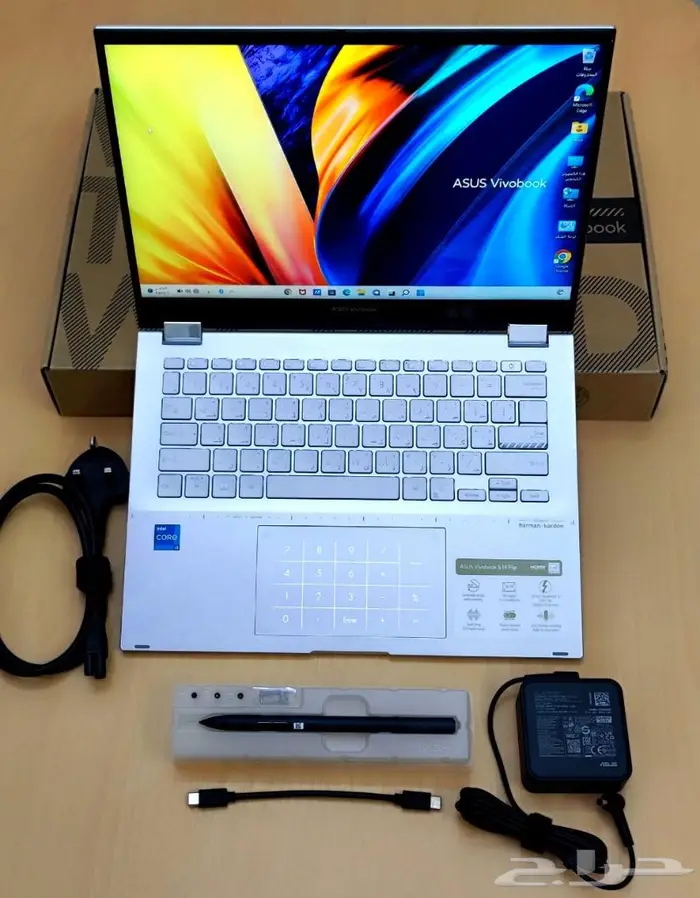 لابتوب أسوس_ASUS_لمس_متحول_2 في 1_جديد_عملي و خفيف 12