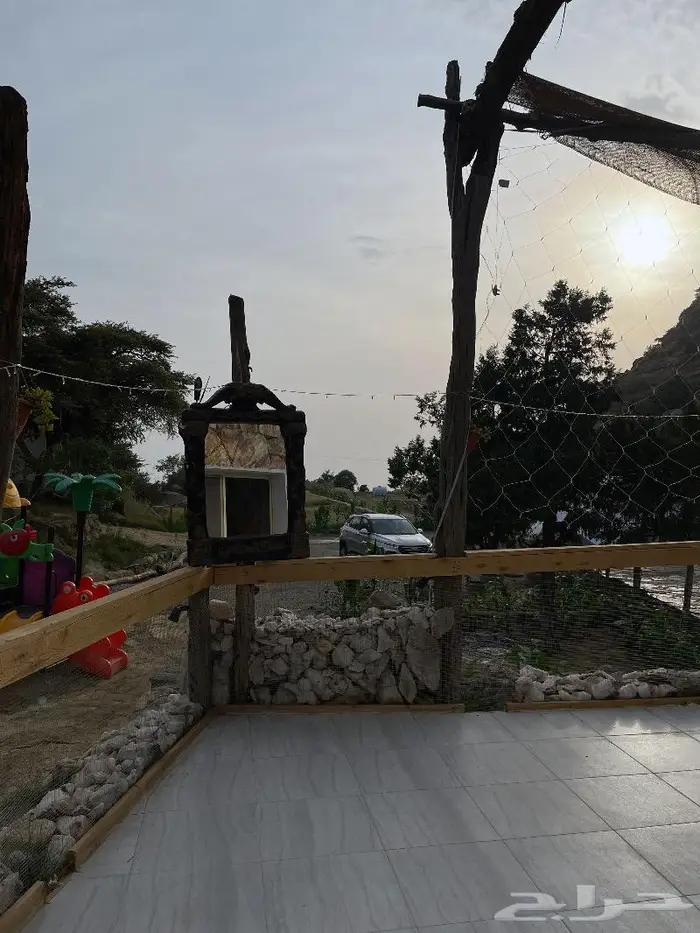 منتجع نزل ريفيه وبيت شعر وملاهي في تنومه ومطلات 14
