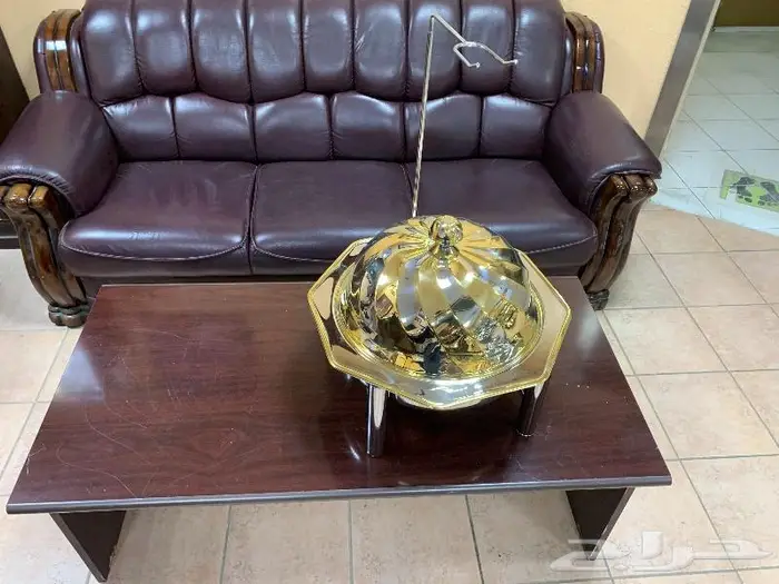 سخان كوزى دائرى بحامل الغطاء وسط ياخذ ربع ذبيحه ذهبى وفضى 7