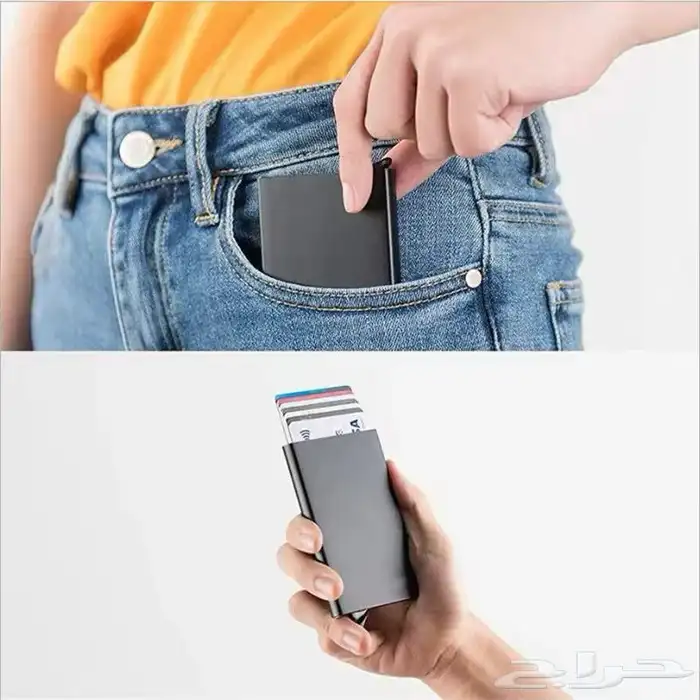 محفظة بطاقات ذكية للجنسين ( بوك ) 4