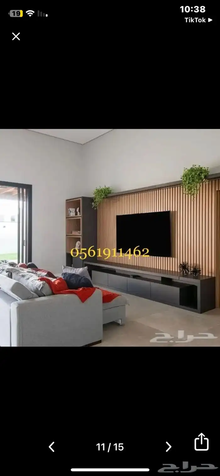 ديكورات فوم وخشب 44
