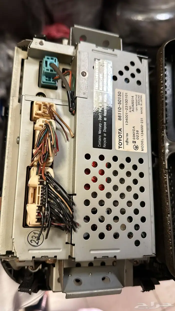 فريم مكيف مع شاشة لكزس LS 430 وارد اليابان 7