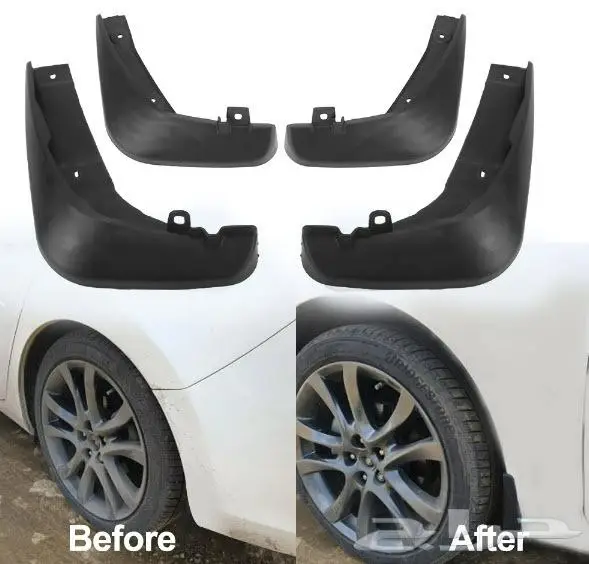 طقم واقيات الطين لمازدا 6 (2013 2024)-Mudguards Fender Set 4
