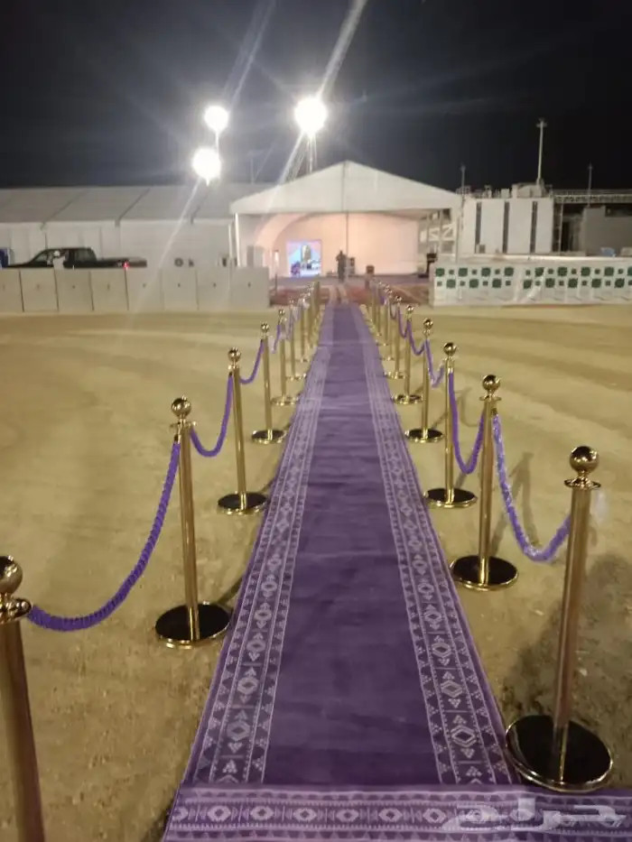 تأجير وتجهيز ممر افتتاح محلات تجارية سجاد ملكي وغيرها 4