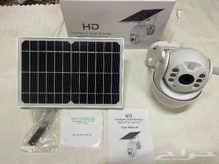 كاميرة مراقبة تعمل بالطاقة الشمسية وشريحة جوال 1