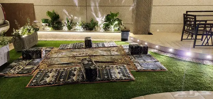 استراحه   الشاليه قسمين للايجار اليومي والاسبوعي 1