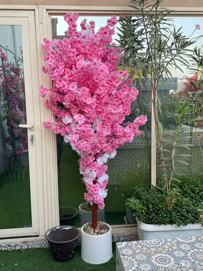 أشجار زينة صناعية بجذع طبيعي جودة واتقان 0