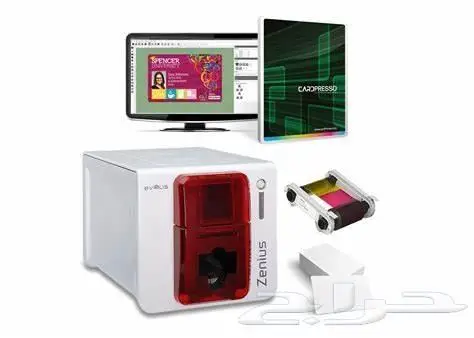 للبيع طابعه بطاقات بلاستيكية صناعه فرنسيه ZENIUS 2