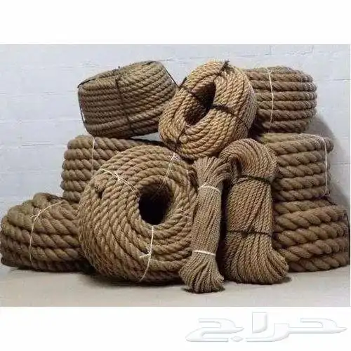 حبال خيش وحبال قطن وحبال ليف سلب 5