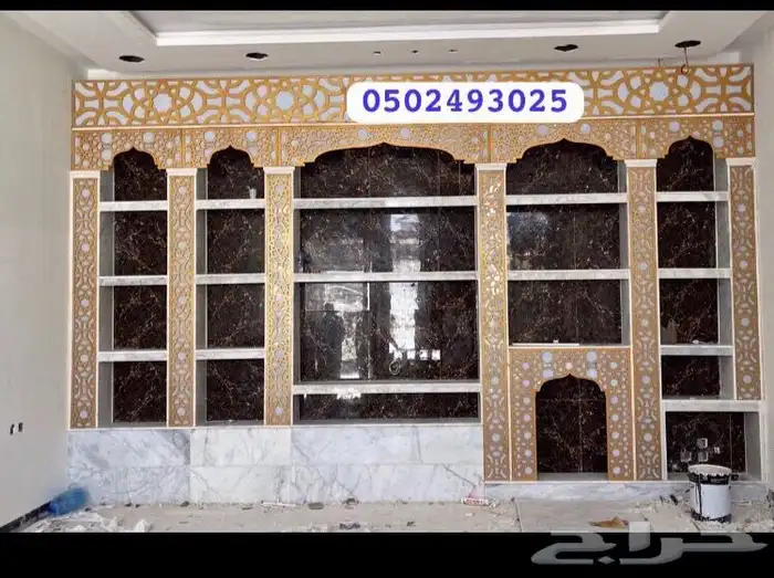 ديكورات رخام وقرميد 8