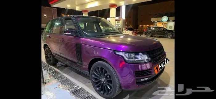 للبيع رولة بنفسجي كروم للسبارات 1