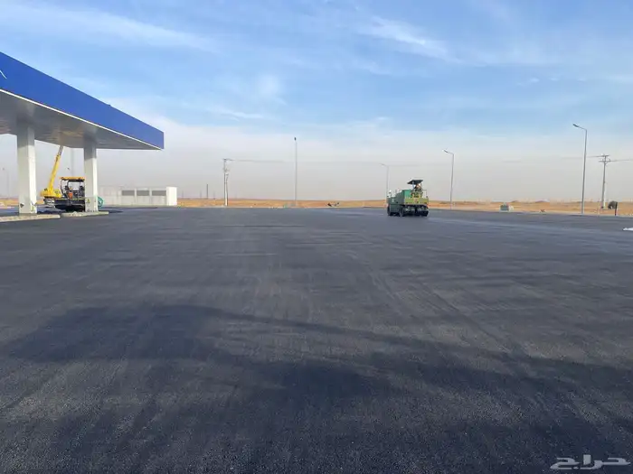مقاول اعمال سفلتة الطرق مصانع مستودعات مواقف مخططات 4