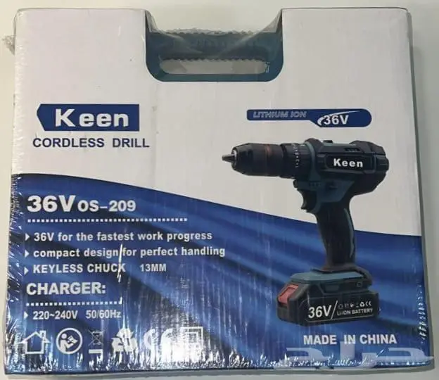 دريل 36 فولت Keen 1